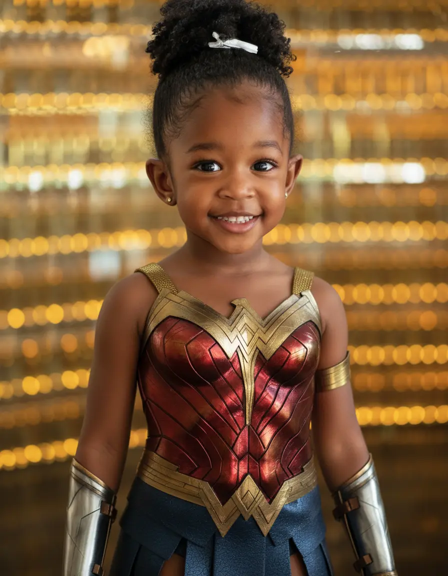 Wonder Woman transformation